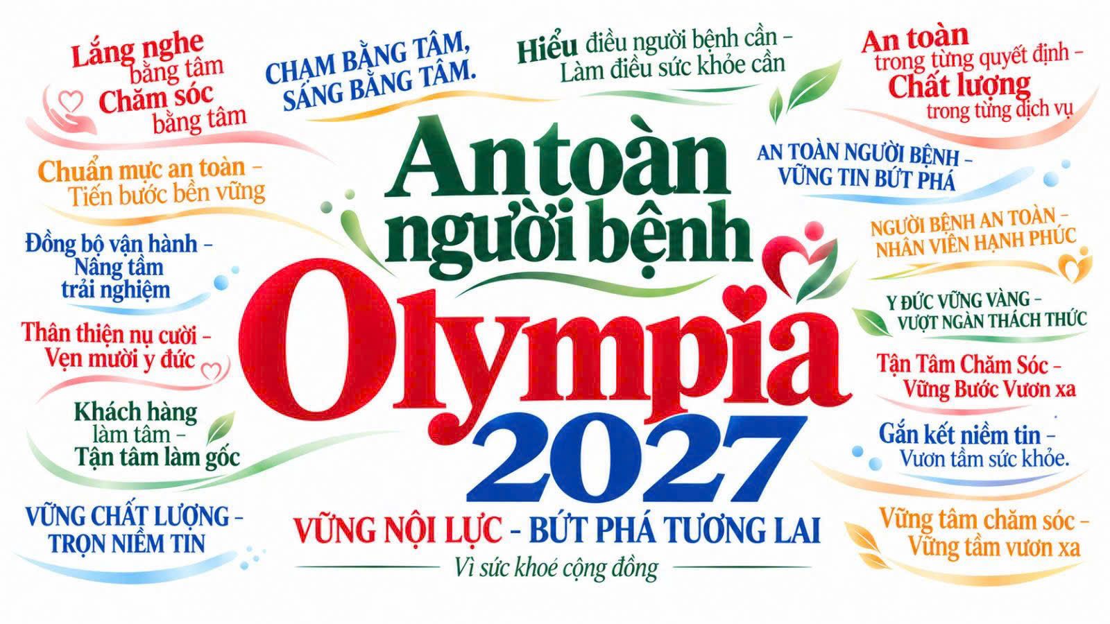 Top 15 slogan Olympia 2027 do Ban Giám khảo chọn, công bố ngày 25/10/2026