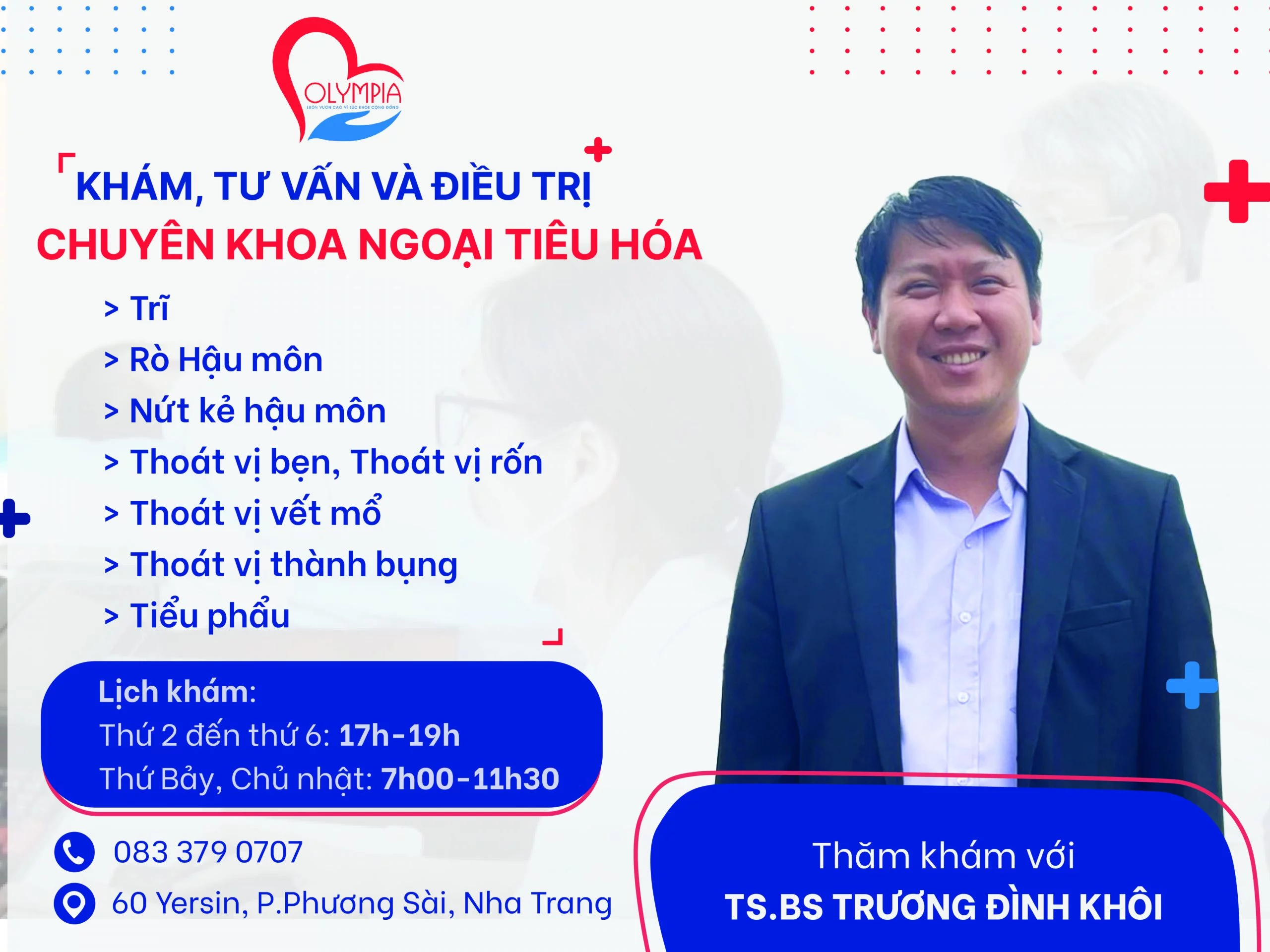 Bs Trương đình Khôi - ck ngoại tiêu hóa - olympia nha trang