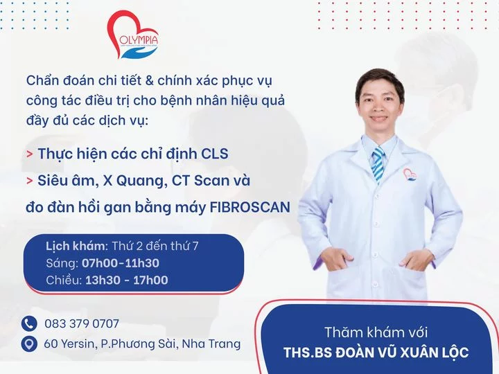 bs Đoàn vũ xuân lộc - siêu âm xquang- olympia nha trang