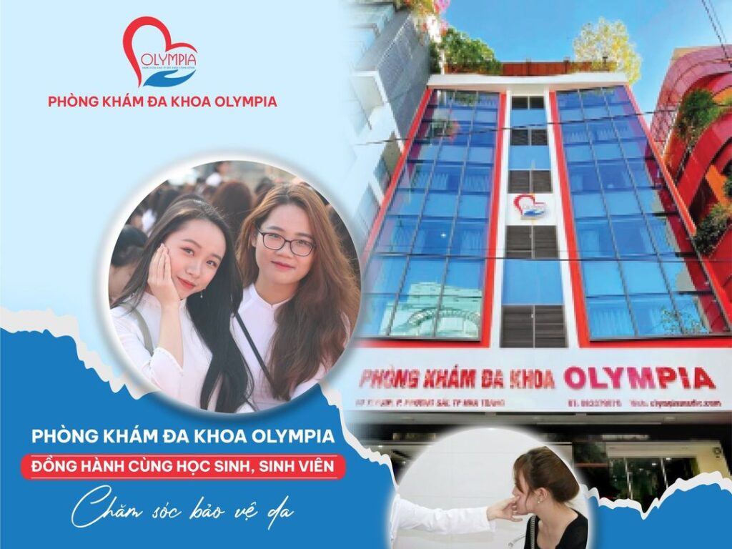 Chăm sóc da cho học sinh, sinh viên tại Phòng Khám Đa Khoa Olympia - Làm đẹp từ bên trong