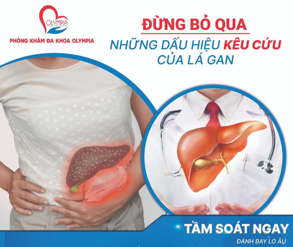 ĐỪNG BỎ QUA DẤU HIỆU KÊU CỨU CỦA LÁ GAN - olympia nha trang