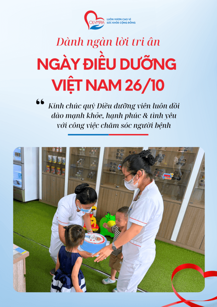 4 mừng ngày điều dưỡng việt nam 26-10 phòng khám đa khoa olympia