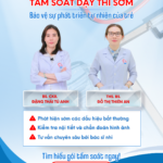 1 các gói khám tầm soát dậy thì sớm