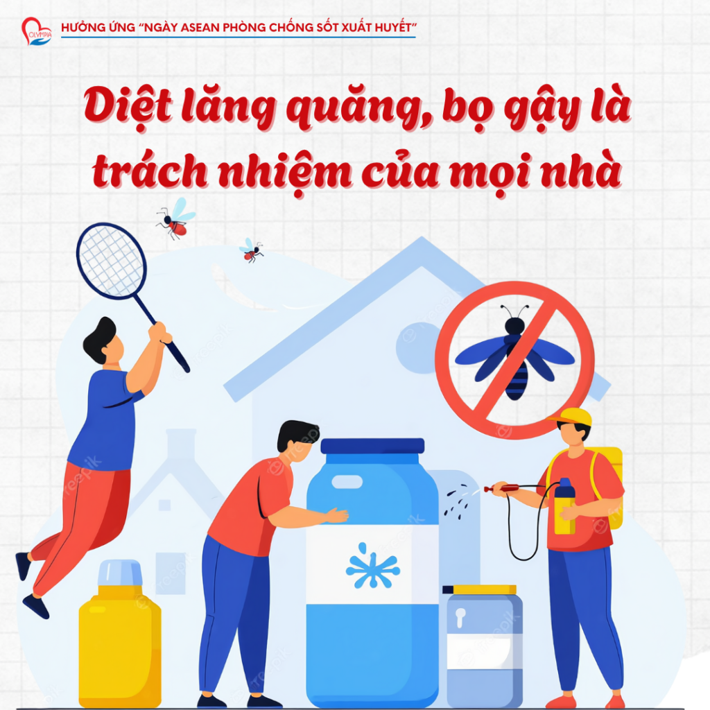 diệt lăng quăng, bọ gậy là trách nhiệm của mọi nhà