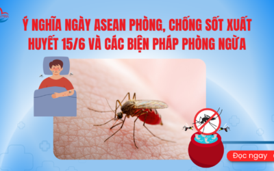 Ý nghĩa Ngày ASEAN phòng, chống Sốt xuất huyết 15/6 và các biện pháp phòng ngừa