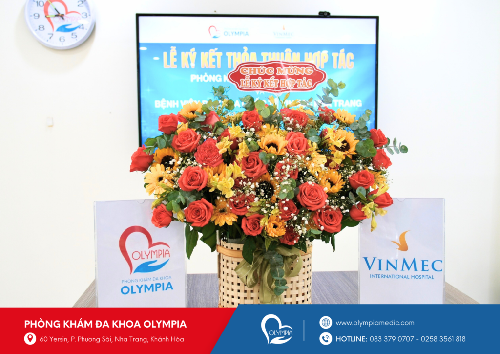 2 - ký kết hợp tác - phòng khám đa khoa olympia - vinmec quốc tế nha trang