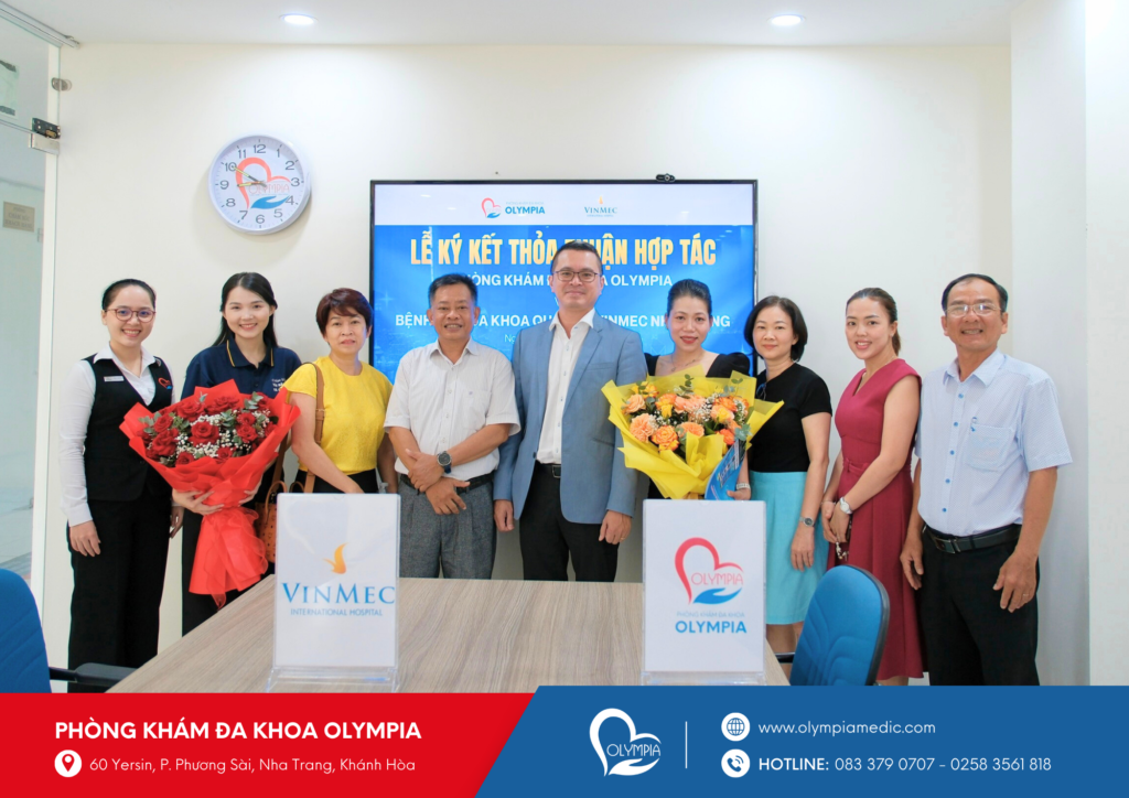 4 - ký kết hợp tác - phòng khám đa khoa olympia - vinmec quốc tế nha trang