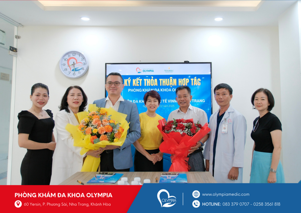 5 - ký kết hợp tác - phòng khám đa khoa olympia - vinmec quốc tế nha trang