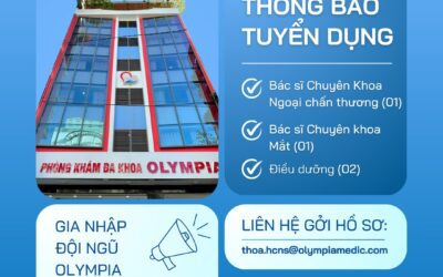 Olympia Mở Rộng Đội Ngũ – Tuyển Dụng Nhân Sự Y Tế Quý III/2025