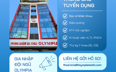 Tuyển dụng tháng 11/2025 – Phòng khám Đa khoa Olympia Nha Trang