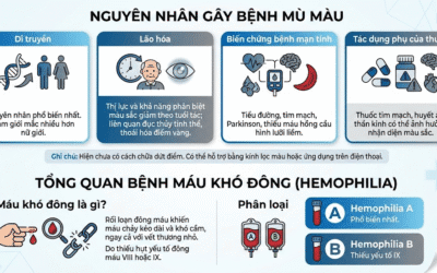 Bệnh Mù Màu, Máu Khó Đông Có Di Truyền Không?