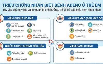 Bệnh Adeno Ở Trẻ Em – Dấu Hiệu, Cách Điều Trị Và Phòng Ngừa Hiệu Quả