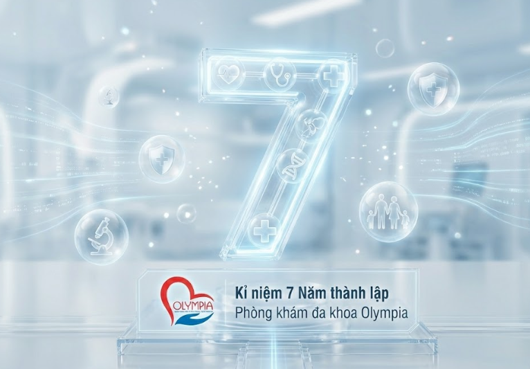 Kỉ niệm 7 Năm thành lập phòng khám đa khoa Olympia