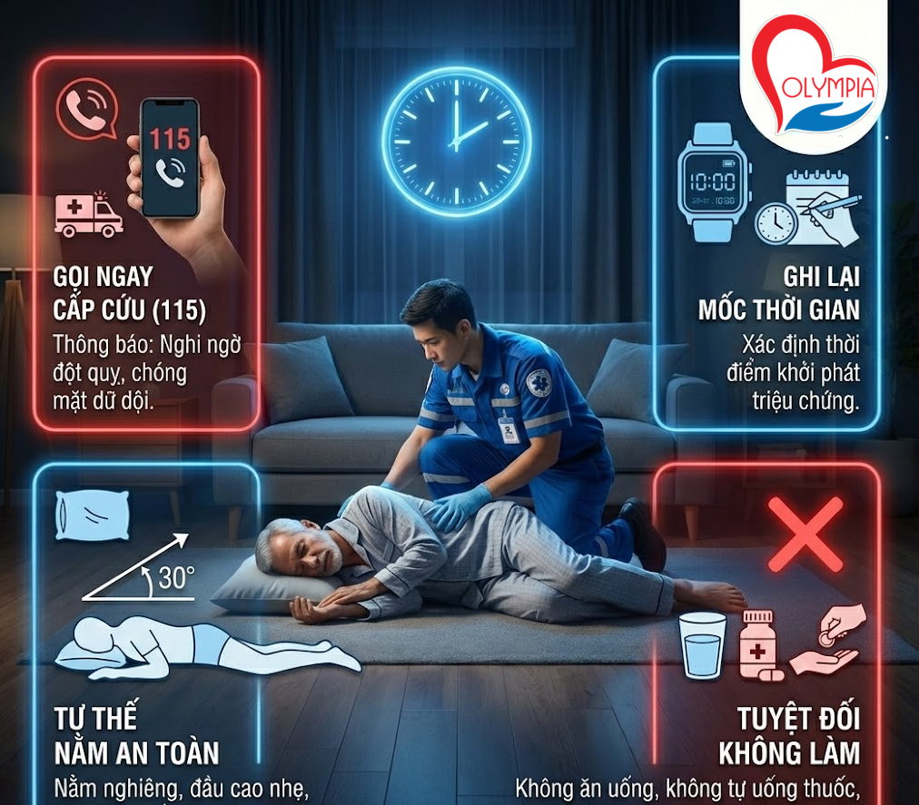 Cấp cứu Đột quỵ Tiểu não