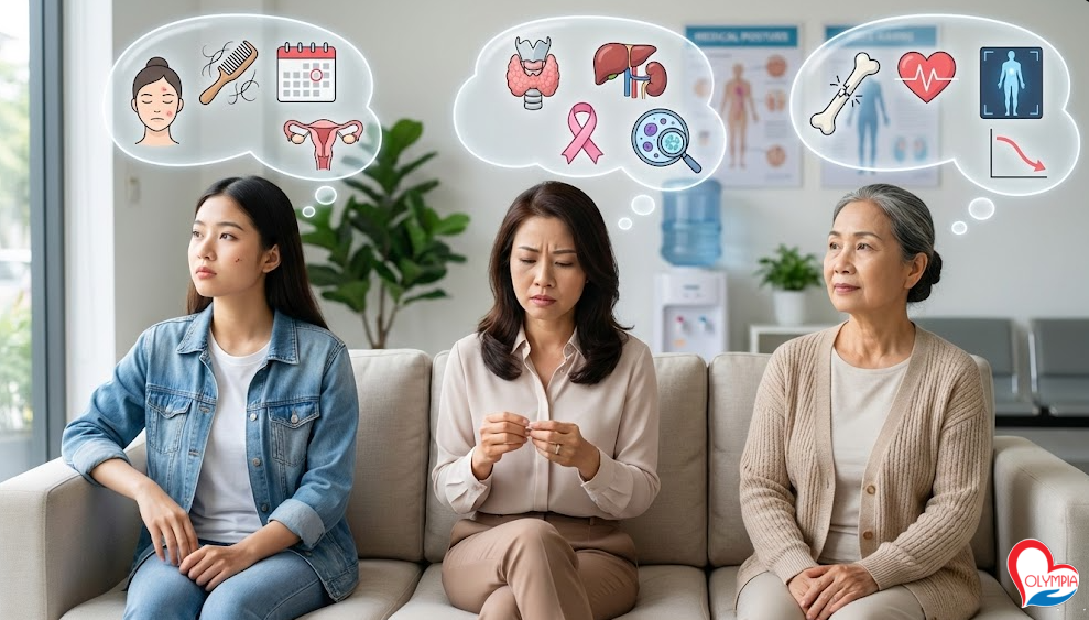 Lắng nghe theo từng giai đoạn cuộc đời