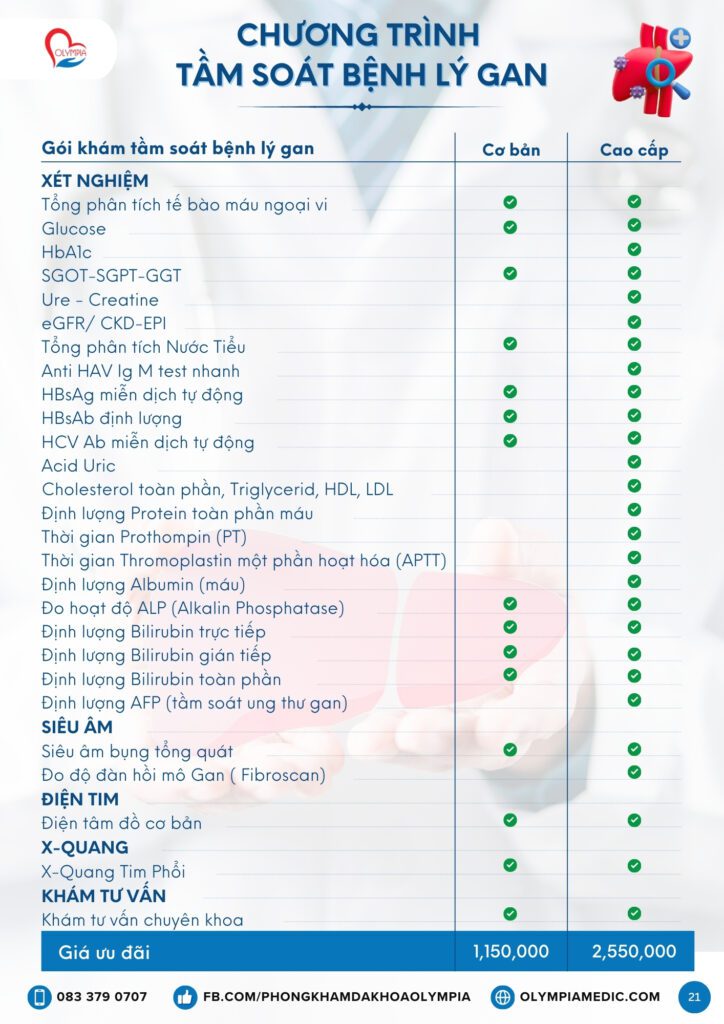 26 - chương trình tầm soát bệnh lý gan