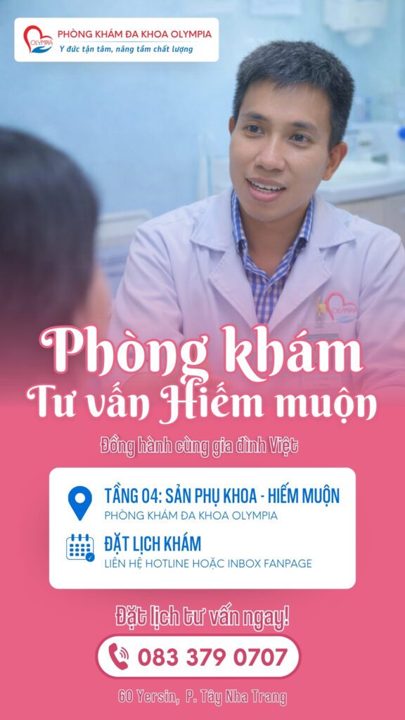 Phòng khám hiếm muộn Hiếu Tâm - khám sản Olympia (1)