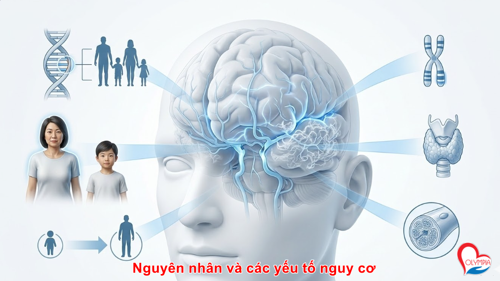 Nguyên nhân và các yếu tố nguy cơ bệnh moyamoya