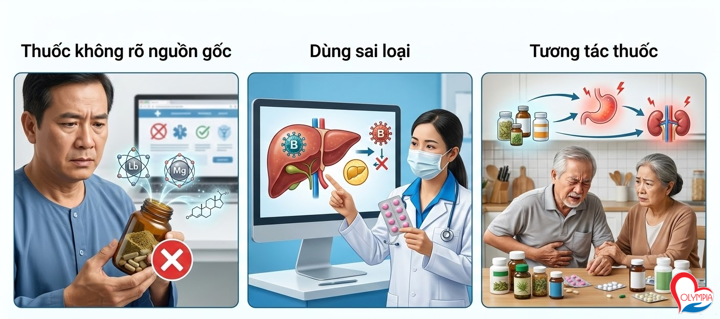 Sai lầm tai hại: Tự ý mua "Thuốc giải độc gan" trên mạng