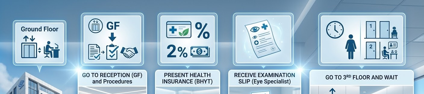 Hướng dẫn quy trình khám mắt nhanh tại Olympia nha trang