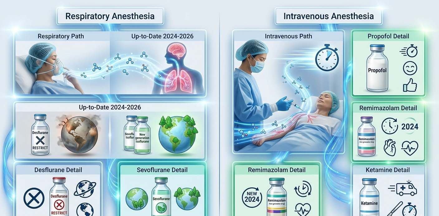 Phân loại thuốc mê phổ biến hiện nay