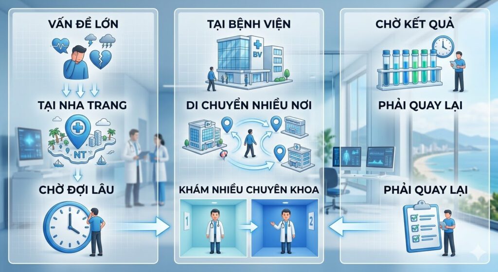vấn đề lớn nhất mà nhiều người Nha Trang gặp phải khi khám bệnh