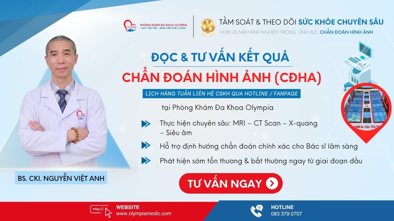 Đọc, TƯ VẤN kết quả- chẩn đoán hình ảnh - bs CKI nguyễn việt anh - phòng khám đa khoa olympia (2)