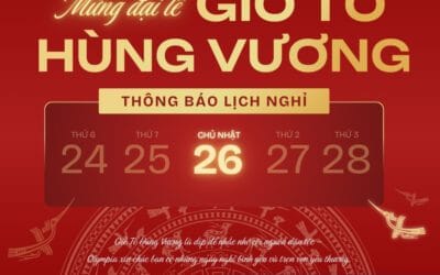 Thông Báo Lịch Nghi nghỉ Lễ Giỗ Tổ Hùng Vương 2026 – Phòng Khám Đa Khoa Olympia