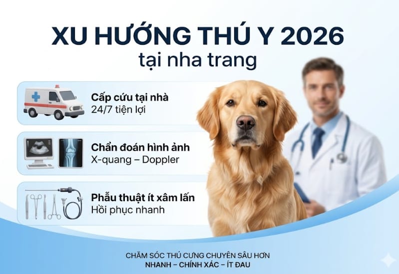 xu hướng thú y 2026 tại nha trang