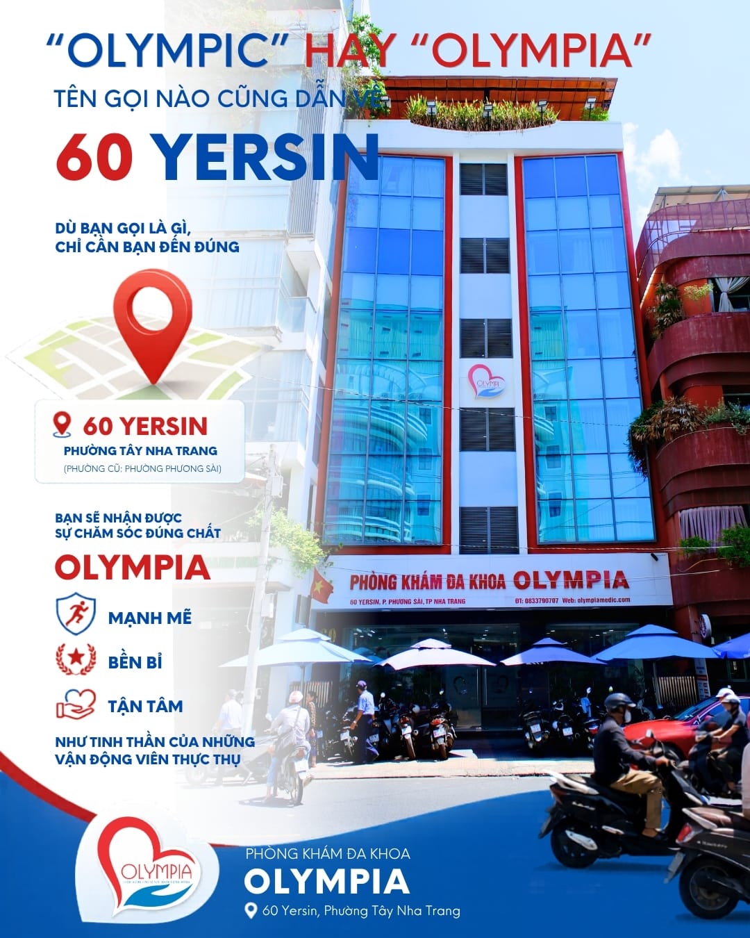 Olympic hay Olympia tên gọi nào cũng dẫn về 60 yersin - tây nha trang khánh hòa