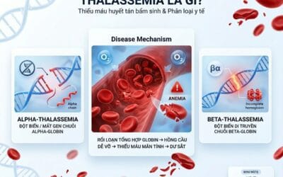 Thalassemia (Tan máu bẩm sinh) – Nguyên nhân, triệu chứng, chẩn đoán và điều trị