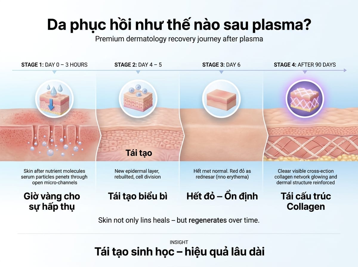 da phục hồi thế nào sau plasma
