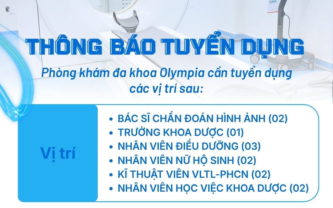 Tuyển Dụng Y Tế Nha Trang Tháng 05/2026 – Gia Nhập Đội Ngũ Phòng Khám Đa Khoa Olympia