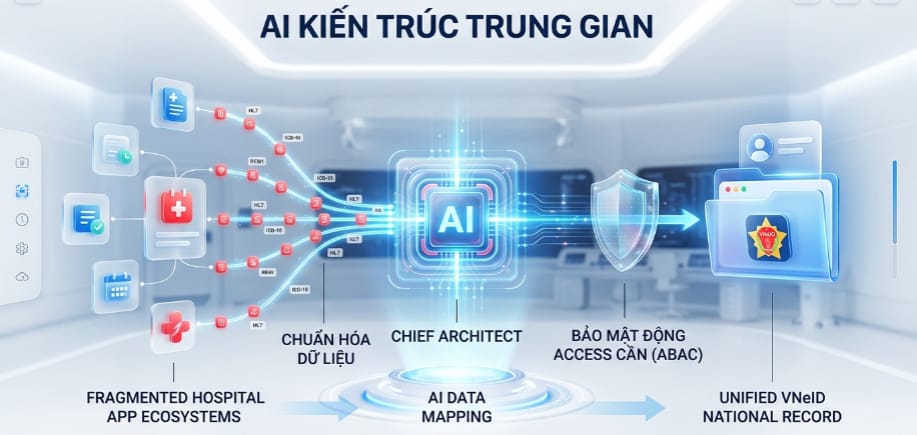 AI kiến trúc trung gian