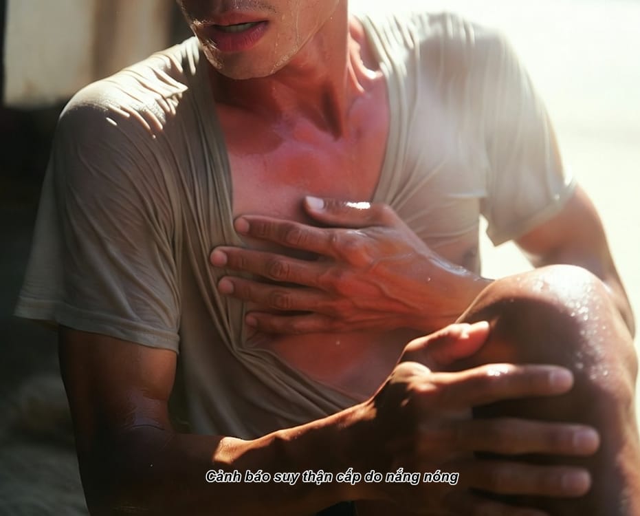 Cảnh báo suy thận cấp do nắng nóng