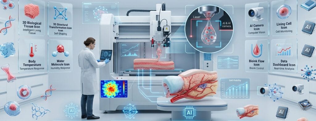 In sinh học 4D (4D Bioprinting) và Chuẩn hóa Quốc tế