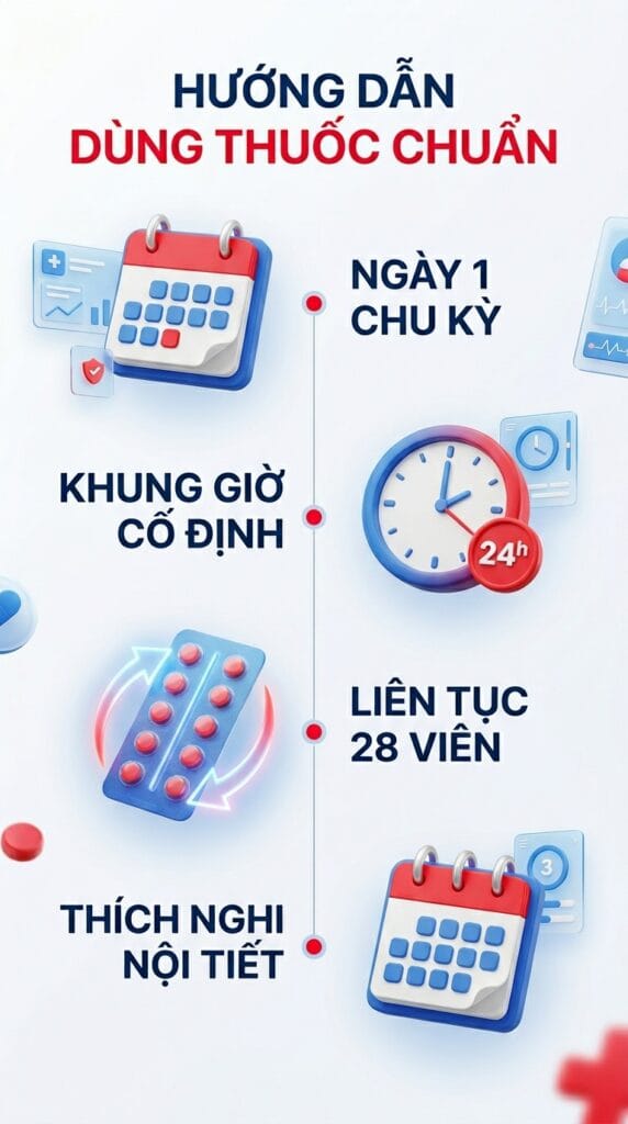 hướng dẫn dùng thuốc chuẩn