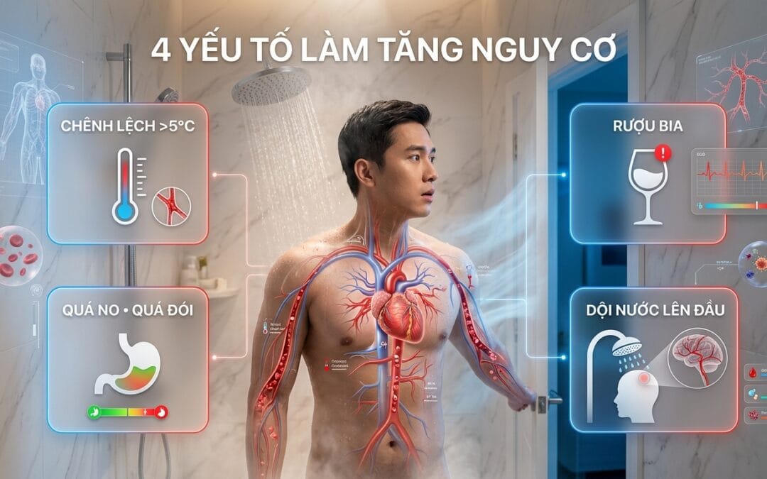 Tắm Đêm Có Gây Đột Quỵ Không? Sự Thật Từ Góc Nhìn Khoa Học