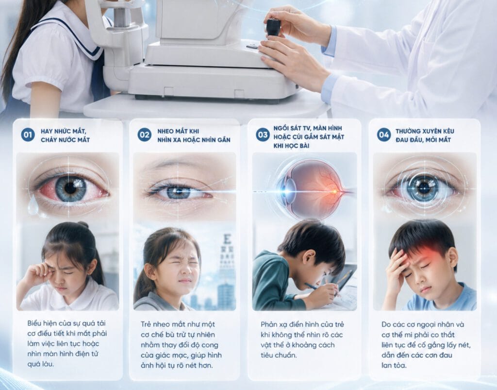 Những Tín Hiệu Cầu Cứu Từ Đôi Mắt Trẻ Phụ Huynh Cần Lưu Ý