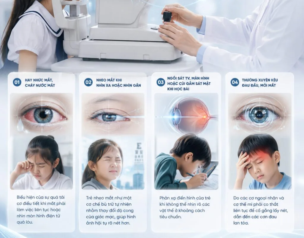 Những Tín Hiệu Cầu Cứu Từ Đôi Mắt Trẻ Phụ Huynh Cần Lưu Ý