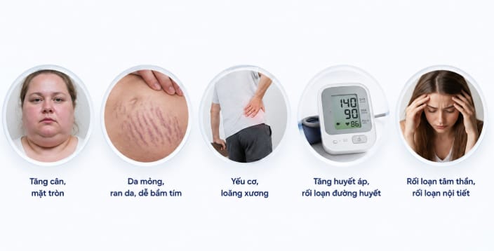 triệu chứng hôi chứng cushing