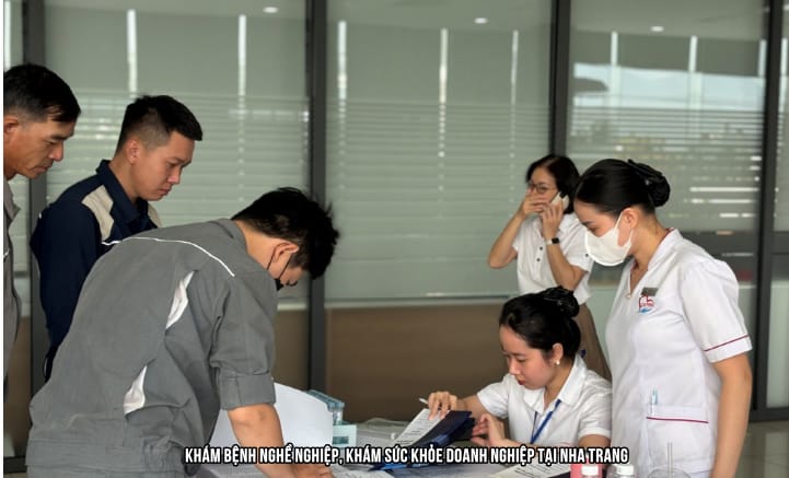 Khám bệnh nghề nghiệp, khám sức khỏe doanh nghiệp tại nha trang