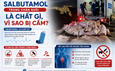 Salbutamol trong chăn nuôi là chất gì, vì sao bị cấm?