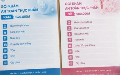 Hướng Dẫn Chi Tiết Gói Khám Sức Khỏe & Xét Nghiệm Truyền Nhiễm Cho Người Nấu Ăn Suất Ăn Công Nghiệp (Thẻ Xanh Y Tế)