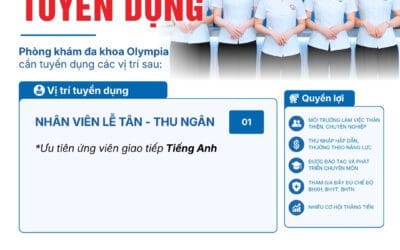Thông Báo Tuyển Dụng Y Tế Tại Nha Trang – Phòng Khám Đa Khoa Olympia Cần Tìm Đồng Đội