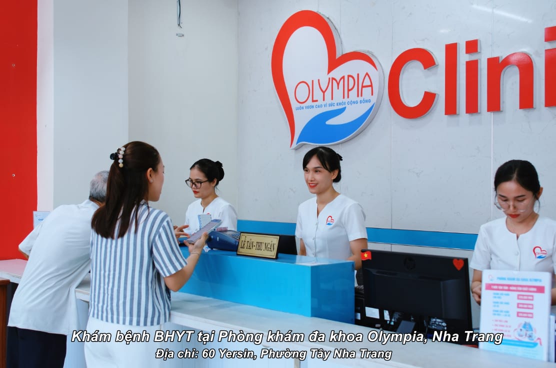 Khu khám chuyên khoa và cận lâm sàng tại phòng khám đa khoa Olympia, Nha Trang