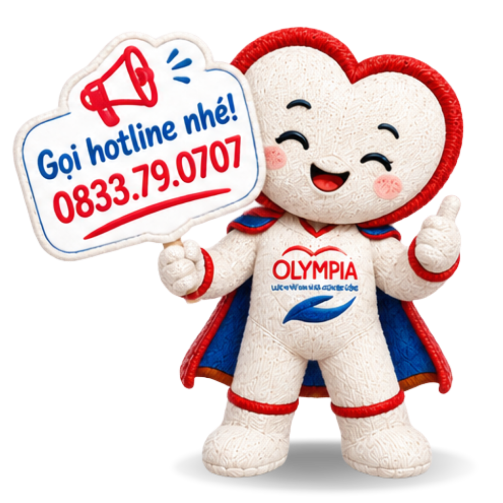 Linh vật Olympia – Hotline