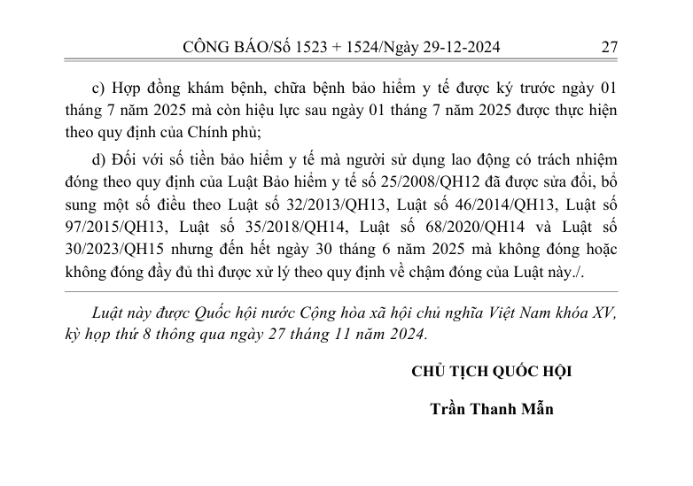 Bản đồ liên kết giữa Luật 51/2024/QH15 với Luật Khám bệnh chữa bệnh, Luật Bảo hiểm xã hội và các nghị định thông tư