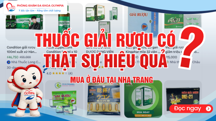 Thuốc giải rượu có thật sự hiệu quả