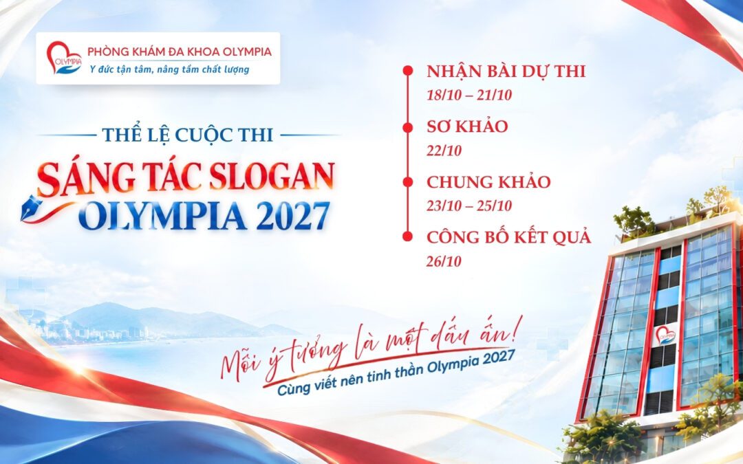 Ai nên viết lời hứa của một năm hành động? — Cuộc thi Sáng tác Slogan Olympia 2027